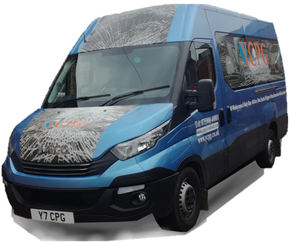 specialist glazing van